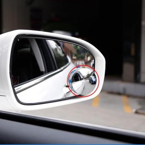 Rammeløs Rund Blind Spot Speil | Skanto