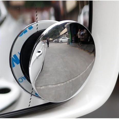 Rammeløs Rund Blind Spot Speil | Skanto