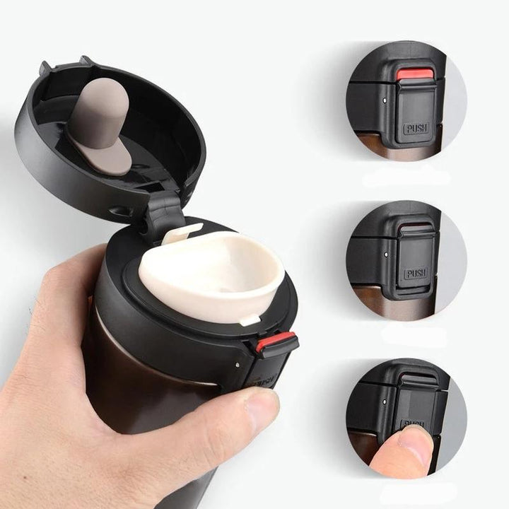 Kaffe På Farten - Dobbelvegget Vakuum Termomugg | Skanto