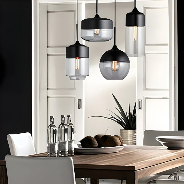 LED-pendellampe i glass – Moderne, skandinavisk design for stilige oppholdsrom