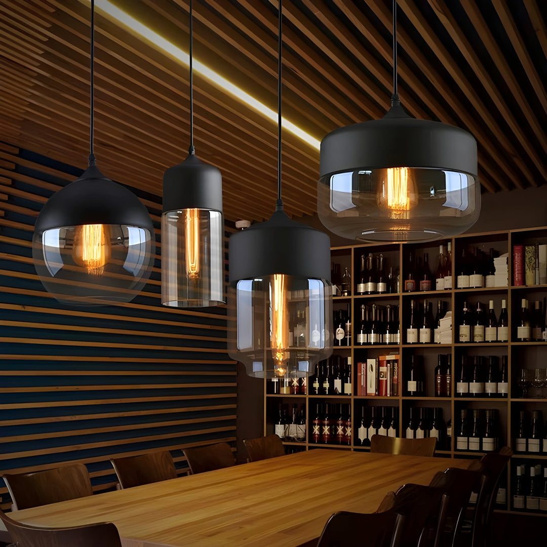LED-pendellampe i glass – Moderne, skandinavisk design for stilige oppholdsrom