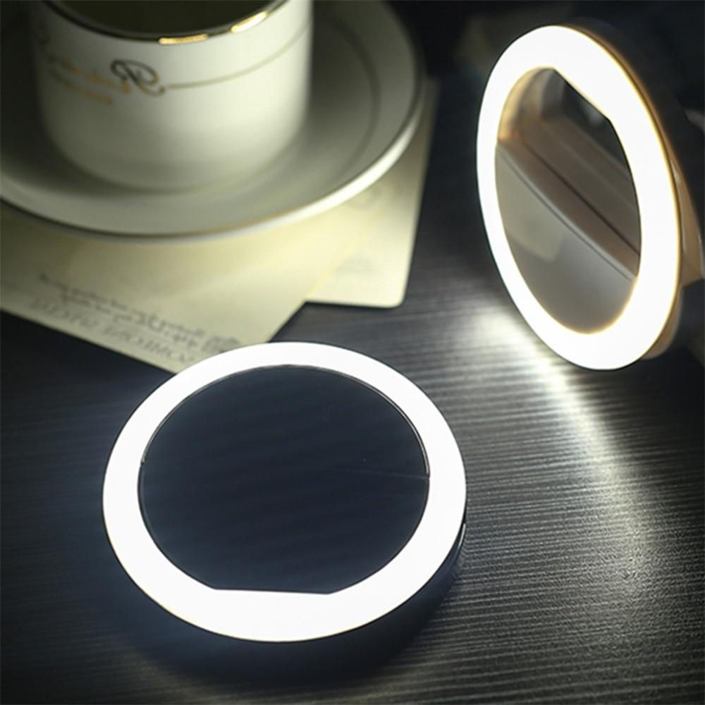 LED Ring Flash Mobil Kamera Lys | Skanto