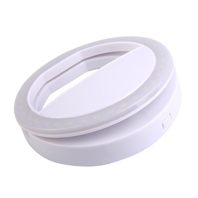 LED Ring Blits Mobil Kamera Lys | Skanto