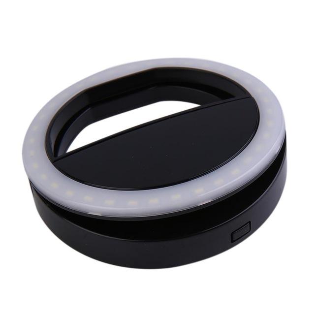 LED Ring Blits Mobil Kamera Lys | Skanto