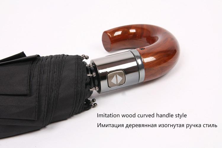 Skanto | Premium Classic Engelsk Stil Automatisk Paraply Vindresistent