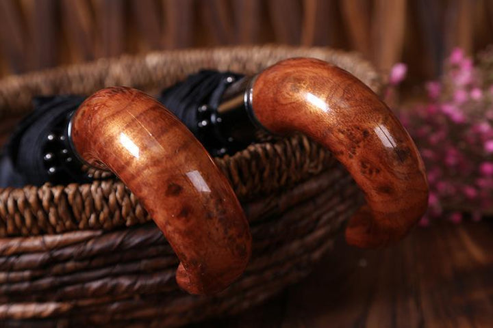 Skanto | Premium Classic Engelsk Stil Automatisk Paraply Vindresistent