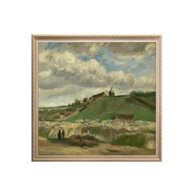 Van Gogh Klassisk abstrakt lerretsmaleri Stjernenatt