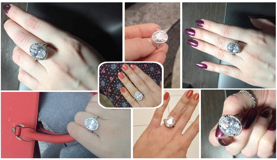 Oval Cut 6ct CZ Ring | Skanto