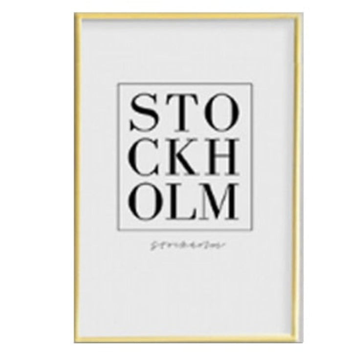 Minimalistisk mote - Lerret veggkunst maleri