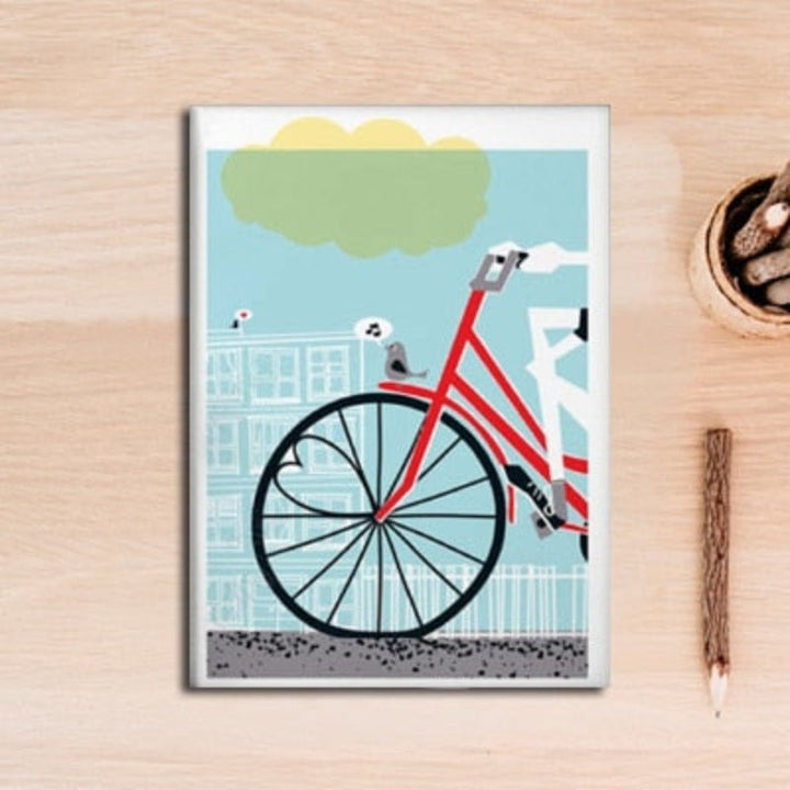 Love Is All You Need Sykkel Plakat - Lerret Veggkunst Maling