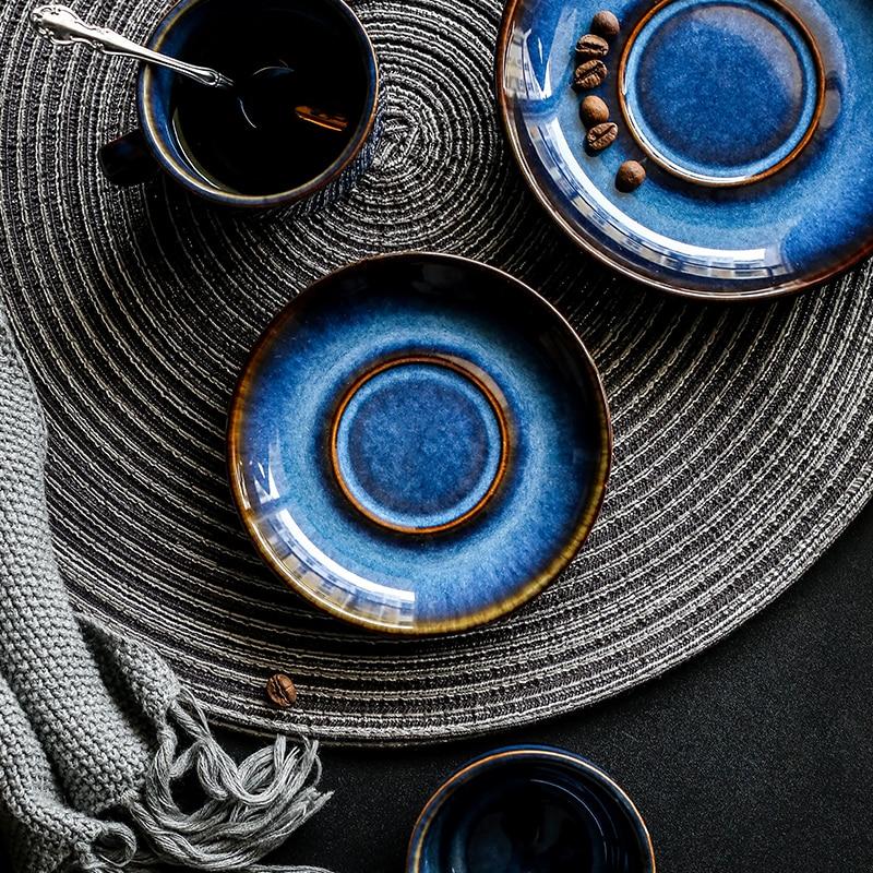 Cat Eye Blue Ceramic Mug | Skanto