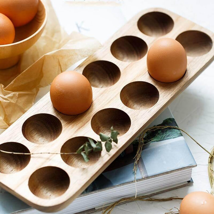 Trekkskuff i japansk stil for oppbevaring av egg | Skanto
