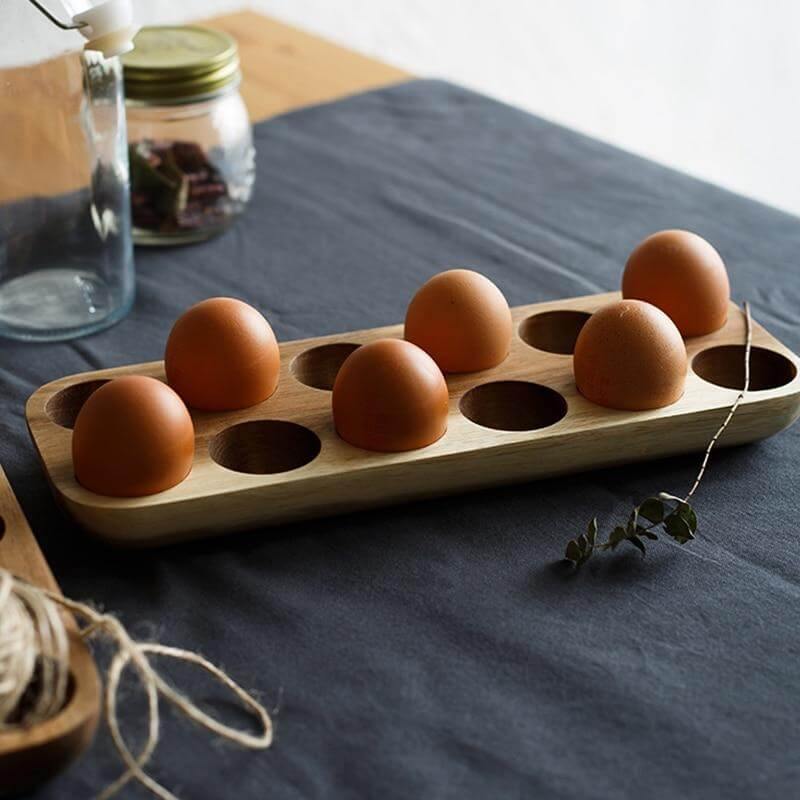 Trekkskuff i japansk stil for oppbevaring av egg | Skanto