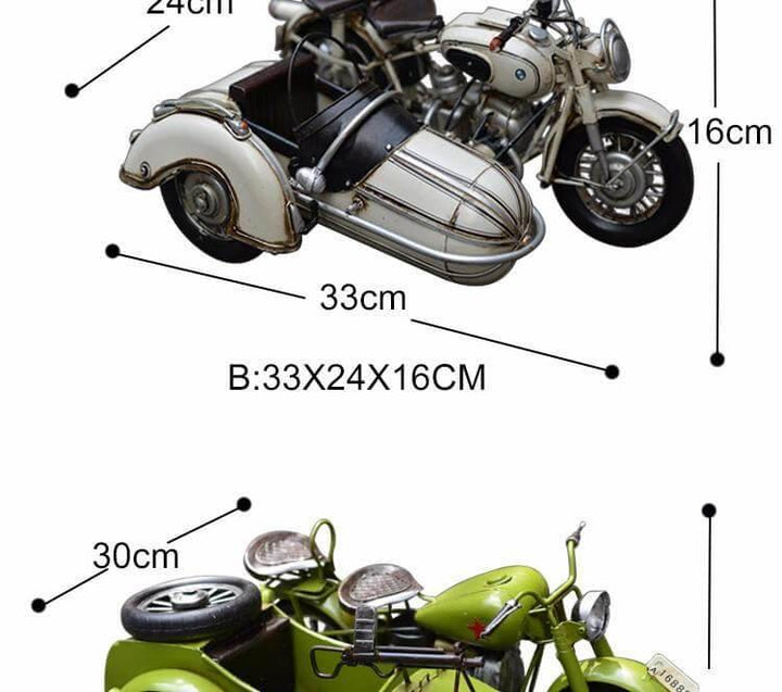 Skanto | Håndlaget Kreativ Tre Hjul BMW Motorsykkel