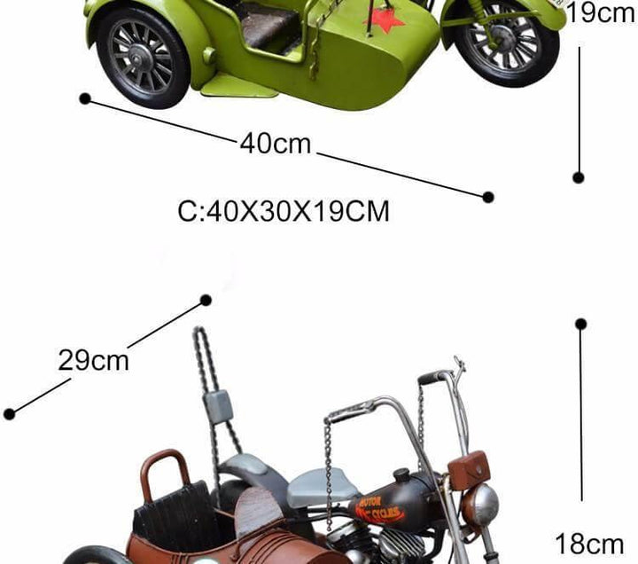 Skanto | Håndlaget Kreativ Tre Hjul BMW Motorsykkel