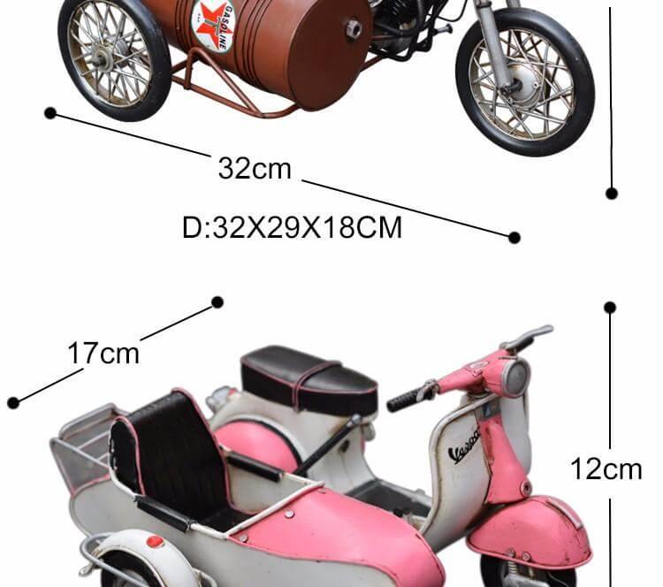 Skanto | Håndlaget Kreativ Tre Hjul BMW Motorsykkel