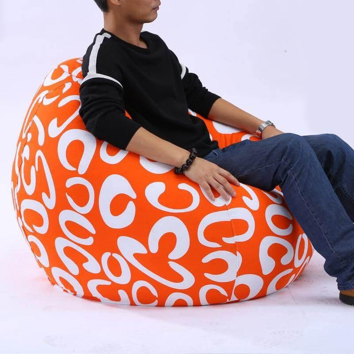 Skanto | Trykt Lounger Sofa Bønneposer
