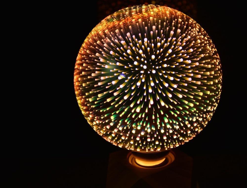 3D LED Julelys Pærer | Skanto