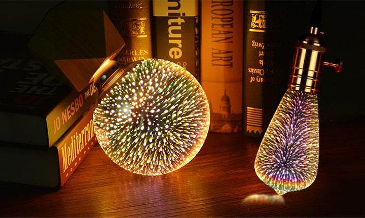 3D LED Julelys Pærer | Skanto