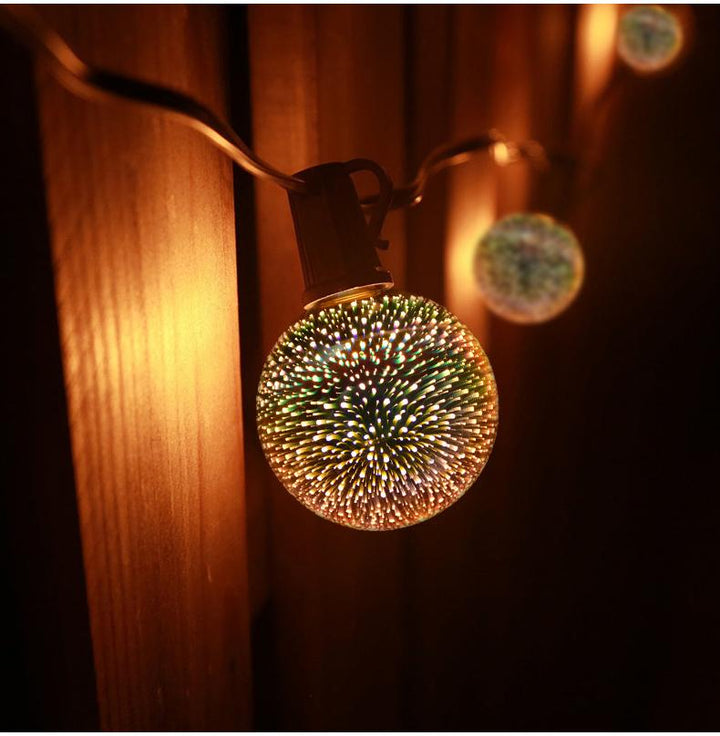 3D LED Julelys Pærer | Skanto
