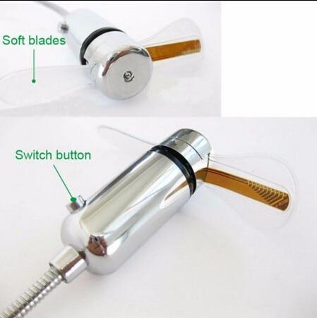 USB Mini Vifte med LED Tid | Skanto
