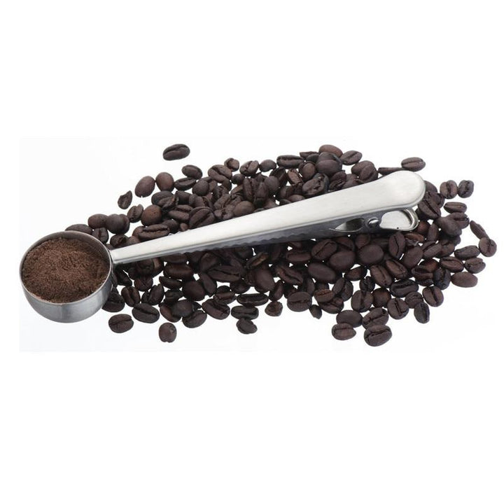 Cafe - Multifunksjonell Kaffe Scoop & Klem | Skanto