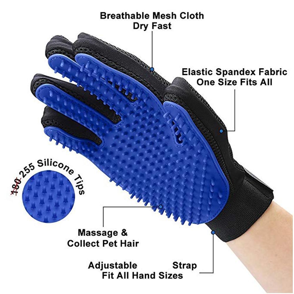 Pet Grooming Glove for Cats, Dogs & Horses | Skanto