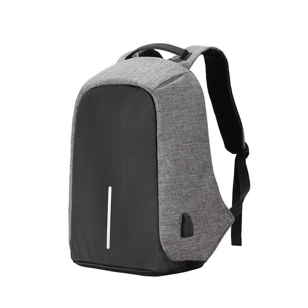 Skanto | Ryggsekk Casual Fashion Laptop Tyveri-resistent Notatbok Skoleveske med USB-port