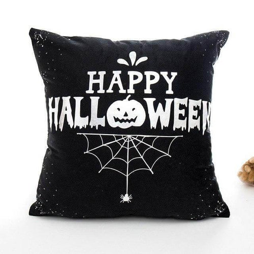 Skanto | Svart og Hvit Halloween Putetrekk