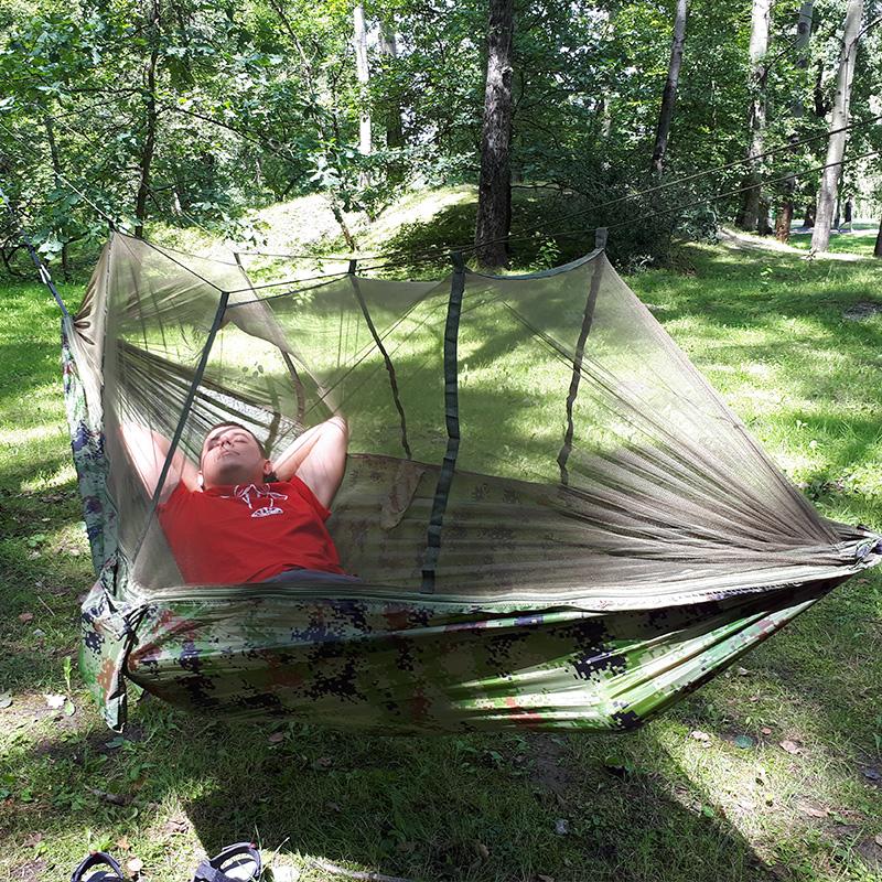 Camper - Myggnett parachute hengekøye | Skanto