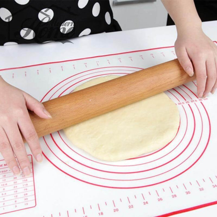 Silikon pizzamatter med slippbelegg