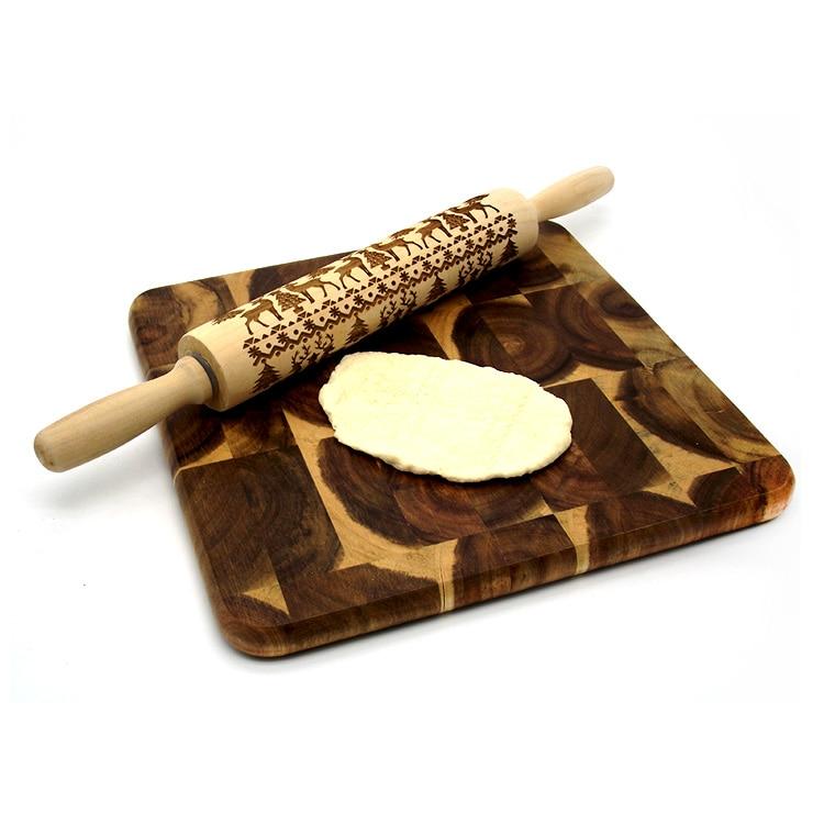Embossed Holiday Rolling Pins | Skanto