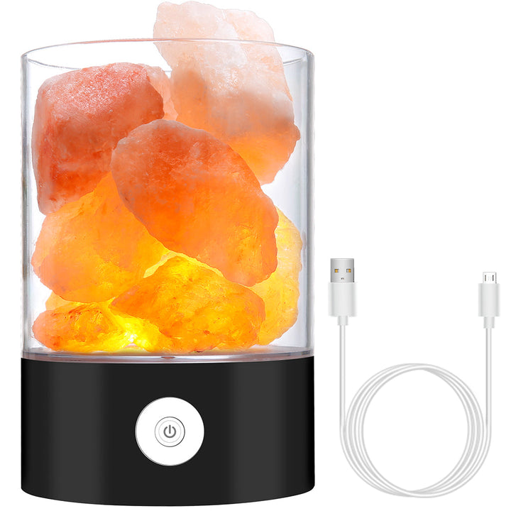 Skanto | Himalaya Salt Skrivebordslampe & Luftrenser Hvit