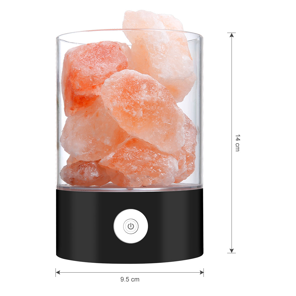 Skanto | Himalaya Salt Skrivebordslampe & Luftrenser Hvit