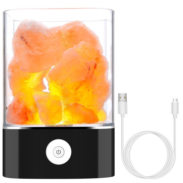 Skanto | Himalaya Salt Skrivebordslampe & Luftrenser Hvit