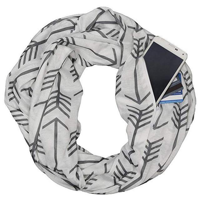 Multi-Way Infinity Skjerf med Lomme | Skanto