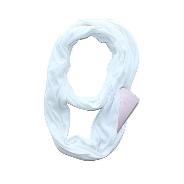 Multi-Way Infinity Skjerf med Lomme | Skanto