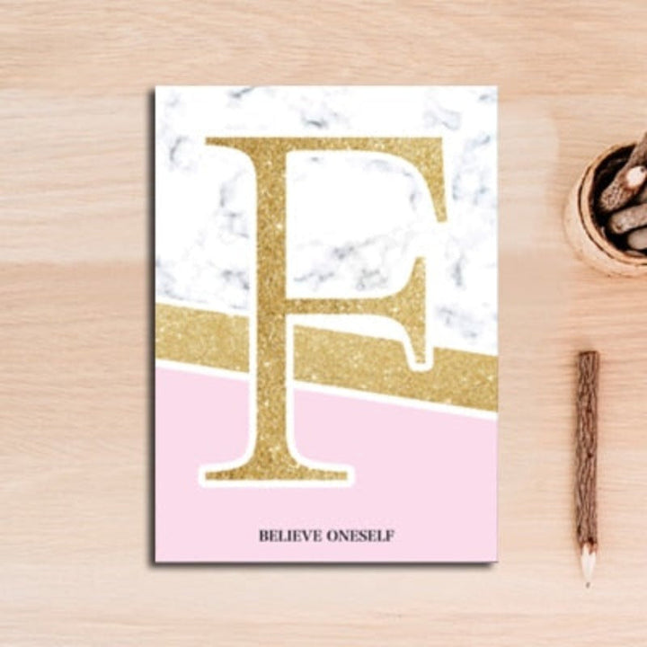 Moderne abstrakt geometri, gullboksstaver – lerretbilde