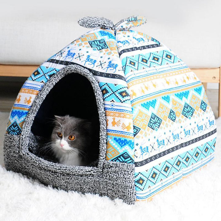 Max - Myk Fleece Kjæledyr Igloo Seng | Skanto