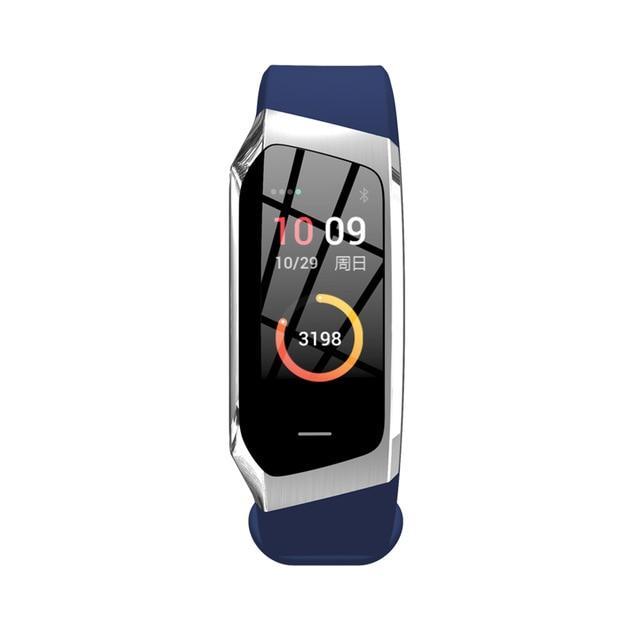 Skanto | Fitband Smartwatch vanntett blodtrykk oksygen hjertefrekvensmonitor sportarmbånd