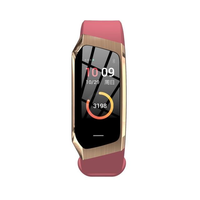 Skanto | Fitband Smartwatch vanntett blodtrykk oksygen hjertefrekvensmonitor sportarmbånd