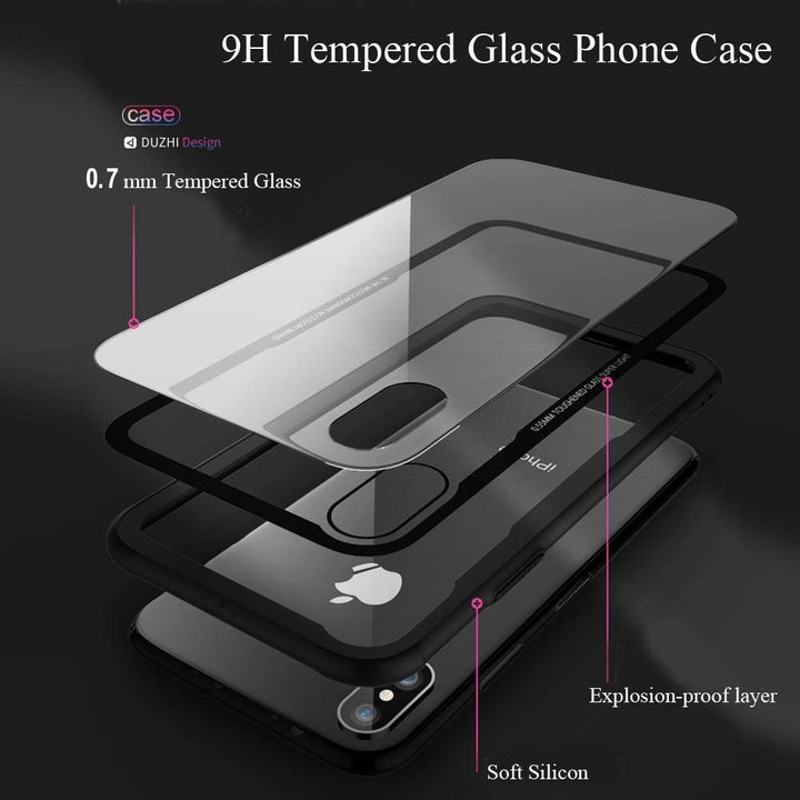 Herdet Glass iPhone Etui | Skanto