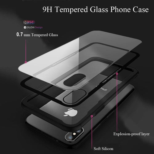 Herdet Glass iPhone Etui | Skanto
