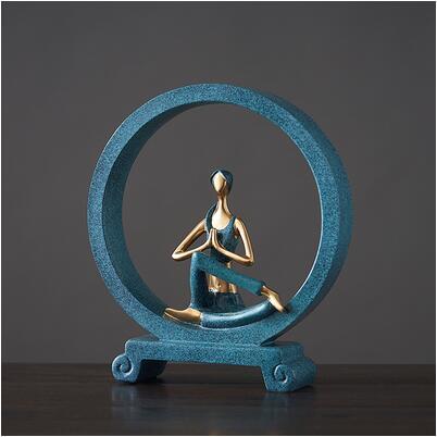 Kreative europeiske miniature moderne jente figuriner | Skanto