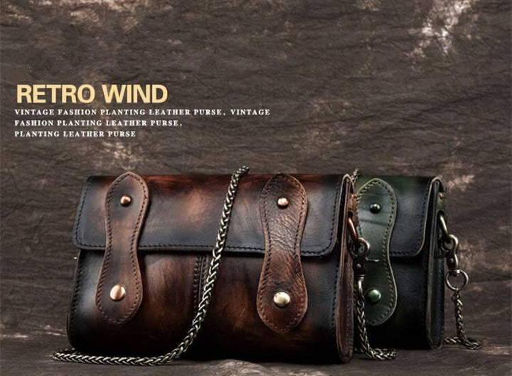 Skanto | Luksus Designer Vintage Liten Crossbody Vesker