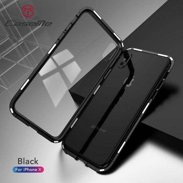 Skanto | 2019 Ny magnetisk absorpsjons glassdeksel for iPhone