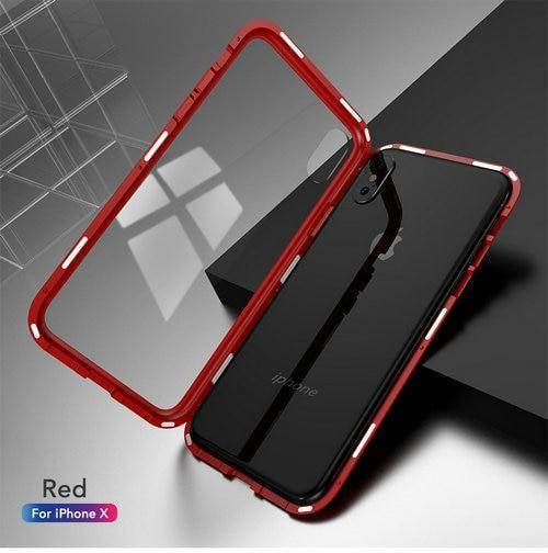 Skanto | 2019 Ny magnetisk absorpsjons glassdeksel for iPhone