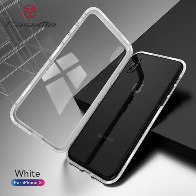 Skanto | 2019 Ny magnetisk absorpsjons glassdeksel for iPhone