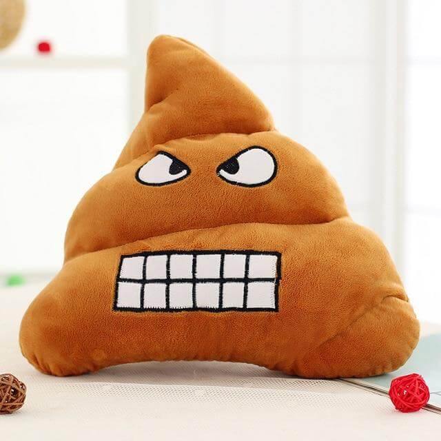 Poop Face Emoji Pute | Skanto
