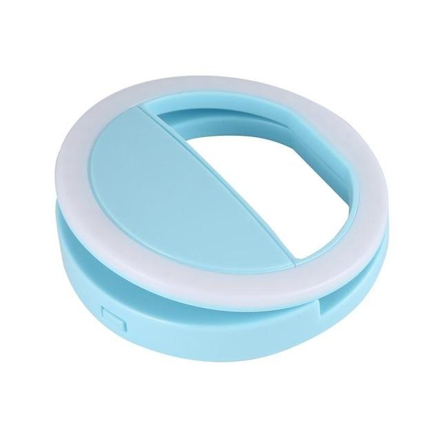 LED Ring Blits Mobil Kamera Lys | Skanto